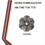 042964 - EMBREAGEM MF 680 7180 7150 7170 luk